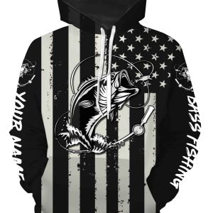 Bass Fishing 3D All Over printed Customized Name Shirts Personalized Gift ND